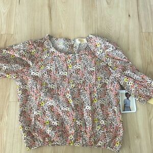 Beautiful summer floral top from NationLTD - size M